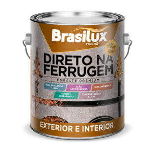 Tinta Brasilux Direto na Ferrugem